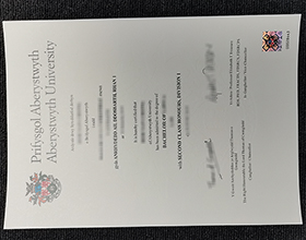 亚伯大学毕业证-Aberystwyth University diploma