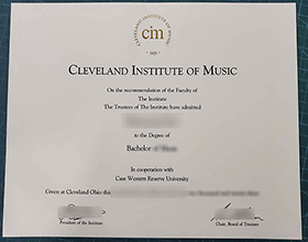 克利夫兰音乐学院毕业证（Cleveland Institute of Music diploma）