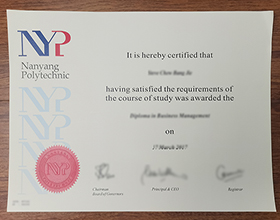 南洋理工学院毕业证-Nanyang Polytechnic diploma