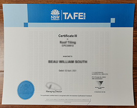 新南威尔士州TAFE学院证书-TAFE NSW Certificate