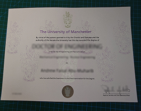 曼彻斯特大学毕业证-University of Manchester diploma