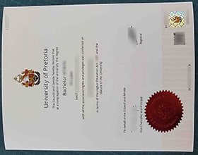 比勒陀利亚大学毕业证-University of Pretoria diploma