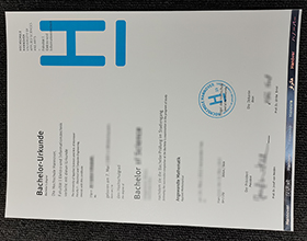 汉诺威应用科学大学毕业证-Hochschule Hannover Urkunde