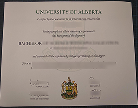 阿尔伯塔大学毕业证-University of Alberta diploma